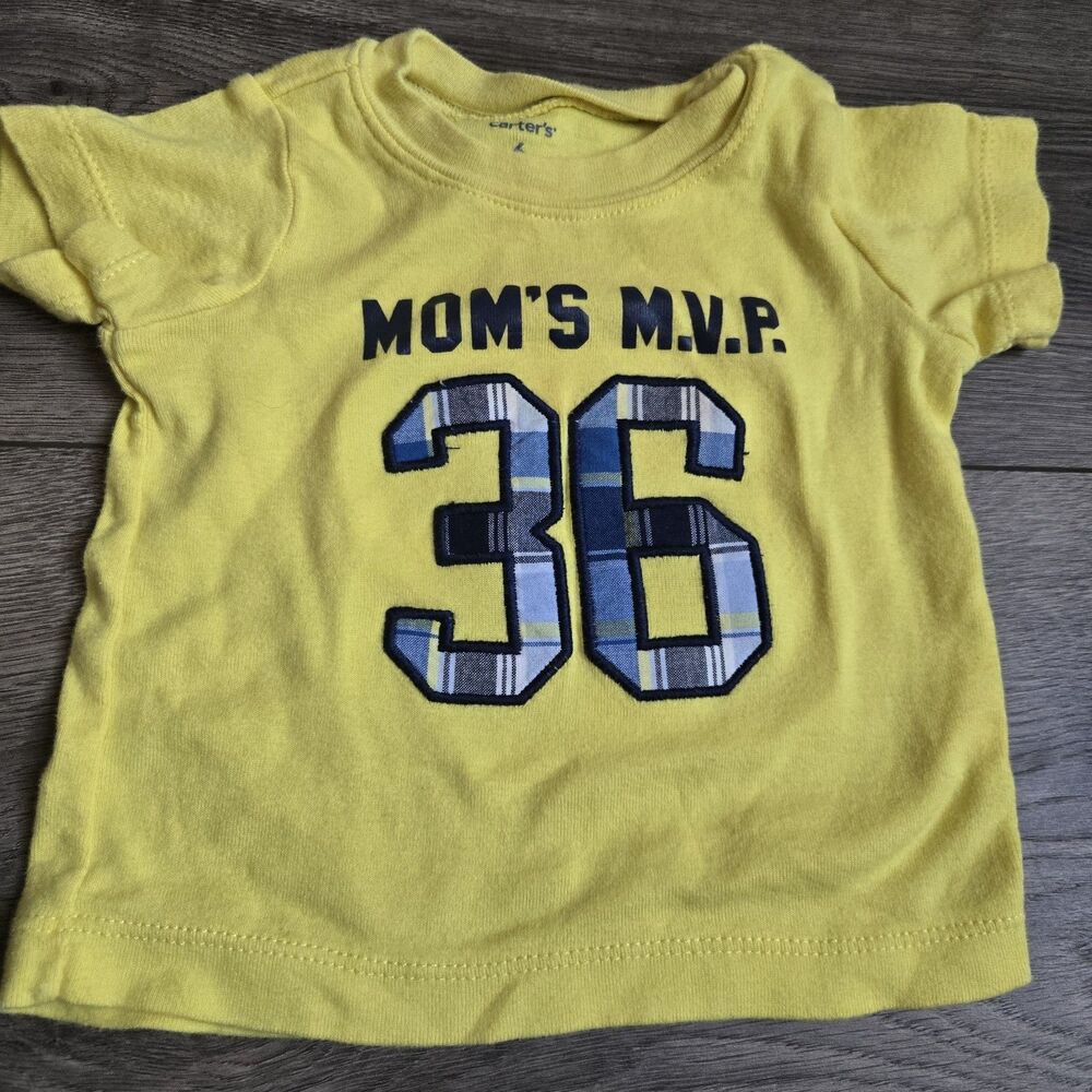 Carter’s 6 Month Baby Boy 6pc Summer Outfit Set Monkey Truck MVP Shirts Shorts - Picture 9 of 16